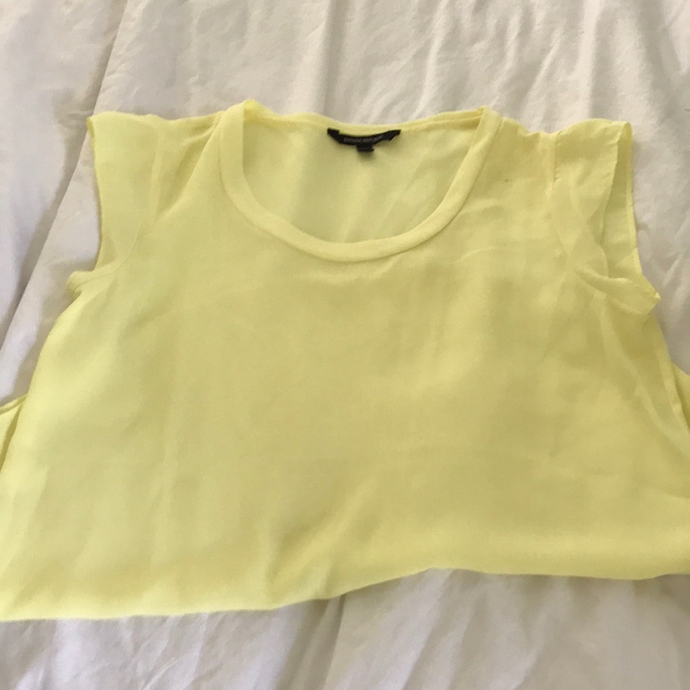 Banana republic Yellow blouse from banana republic